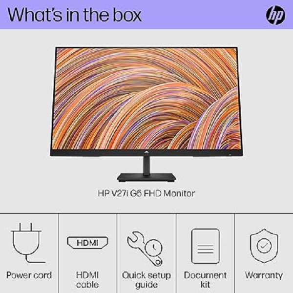 HP V27i G5 27" FHD Monitor thumbnail 1